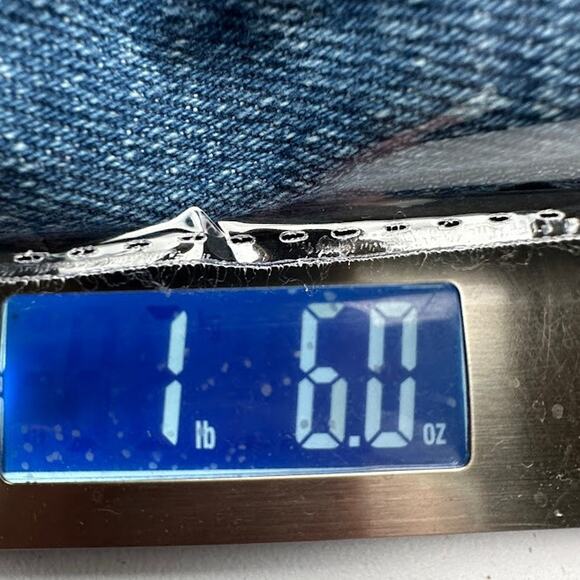 Levis Jeans Womens 31 Blue Wedgie Straight Button Fly Stretch Pockets High Rise - Picture 13 of 14